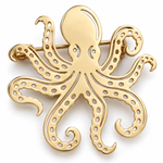 Broche pieuvre - Vignette | Brochiva