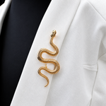 Broche serpent élégant - Vignette | Brochiva