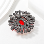 Broche soleil royal - Vignette | Brochiva