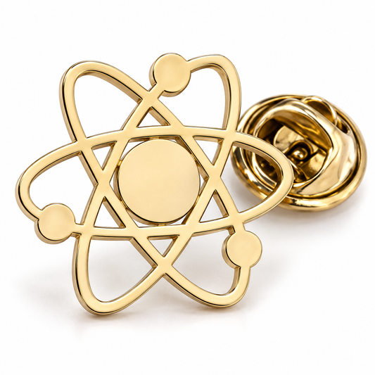 Broche système solaire, acier inoxydable