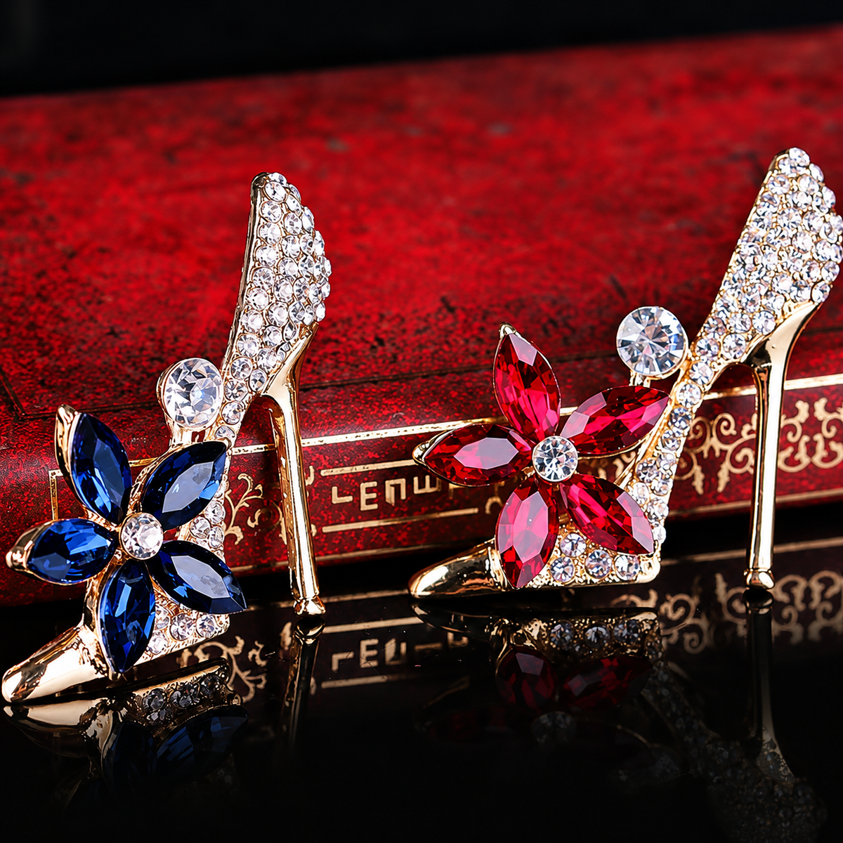 Broche talon, vue complémentaire