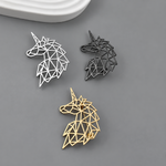 Broche tête de licorne - Vignette | Brochiva