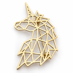 Broche tête de licorne - Vignette | Brochiva