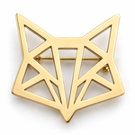 Broche tête de loup - Vignette | Brochiva