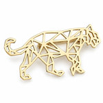 Broche tigre ajourée - Vignette | Brochiva