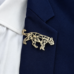 Broche tigre ajourée - Vignette | Brochiva