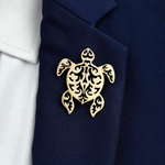 Broche tortue - Vignette | Brochiva