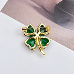 Broche trèfle impérial - Vignette | Brochiva