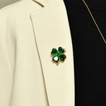 Broche trèfle impérial - Vignette | Brochiva