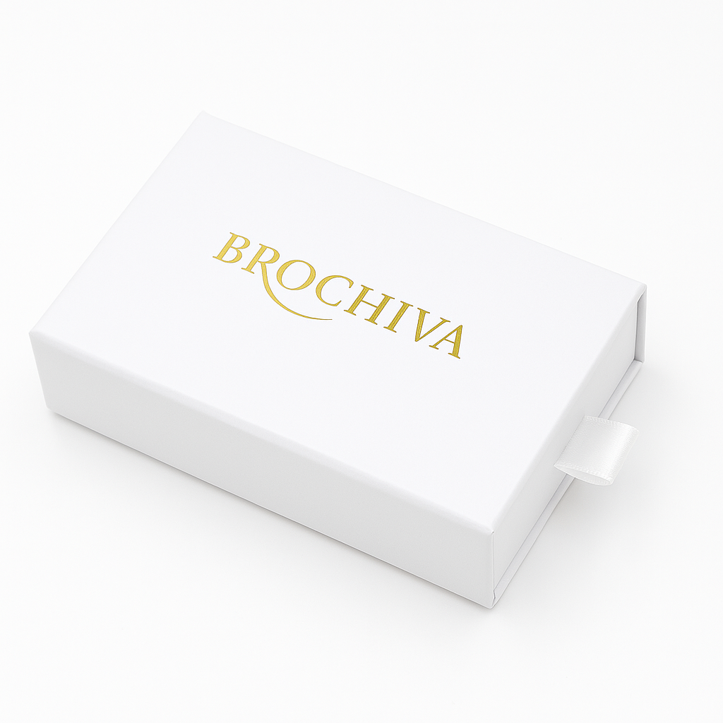 Emballage cadeau Brochiva fourni avec chaque broche